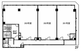 神南ウエストビル203 間取り図