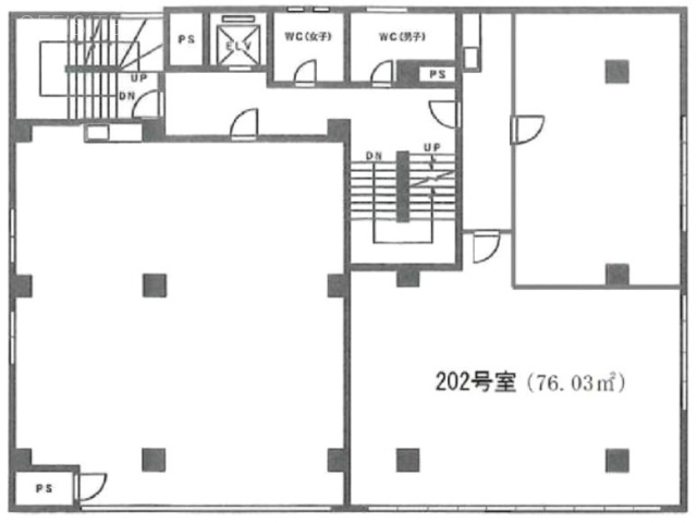 霜ビル1202 間取り図