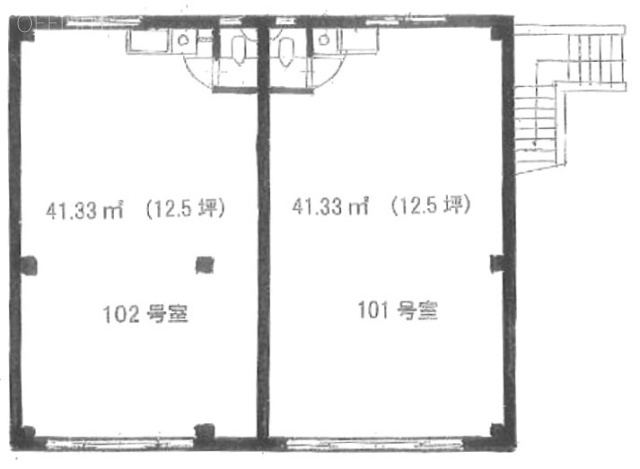 茂木ビル102 間取り図