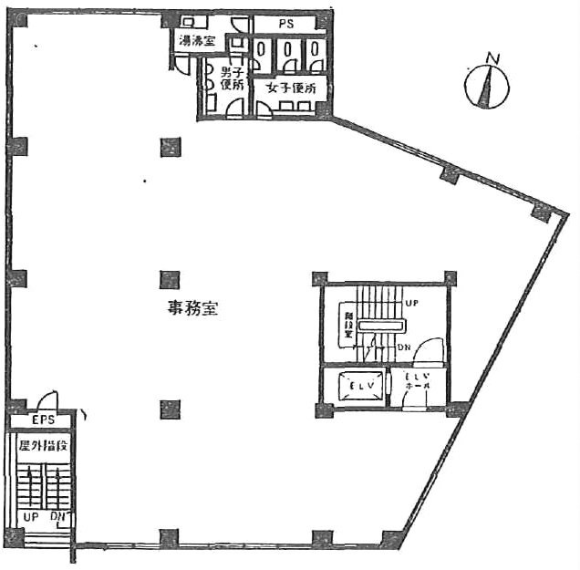 湯島三友ビル4F 間取り図