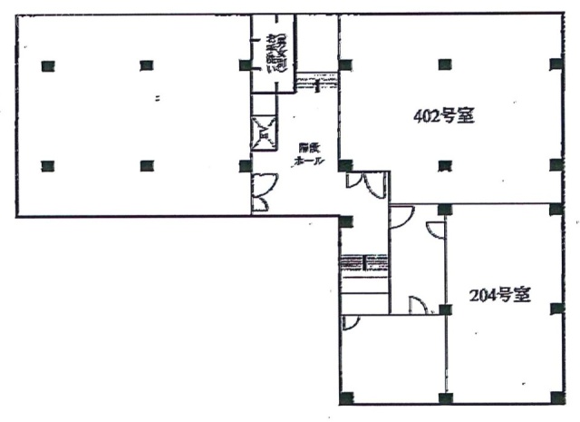 六本木福吉町ビル402 間取り図