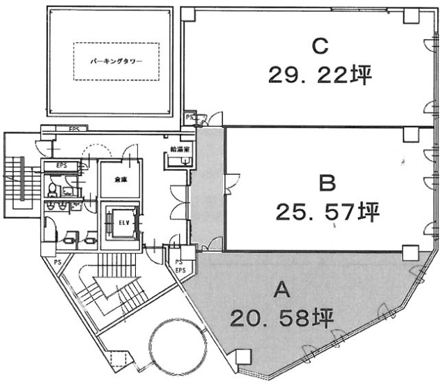 マルヤス機械ビルC 間取り図