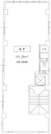 Fビル6F 間取り図