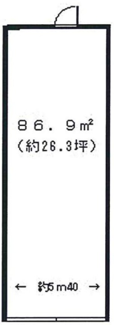 西船橋ハイムビル106 間取り図