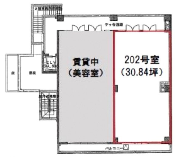 ロイヤルブルーム202 間取り図