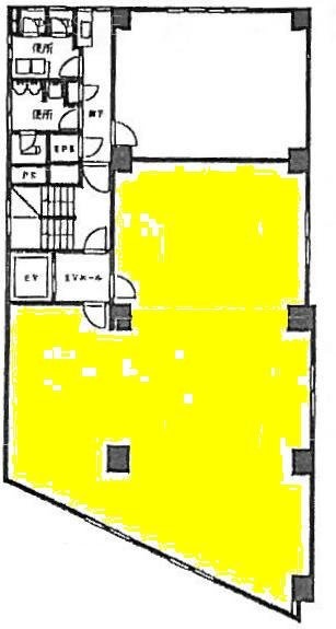 アーバンスクエア神田201・202 間取り図