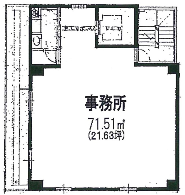 シャングリラビル5F 間取り図