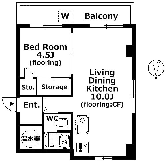 ハミルトンプラザ501 間取り図