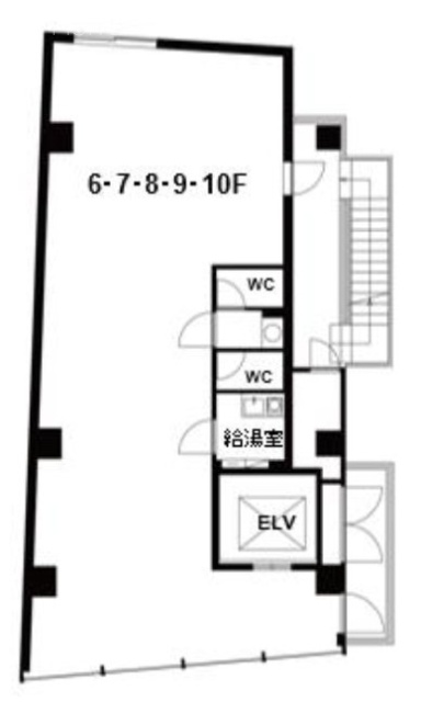 P’s GAIENMAE10F 間取り図