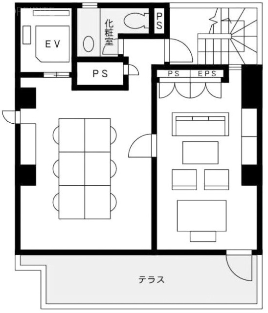 UZビル6F 間取り図