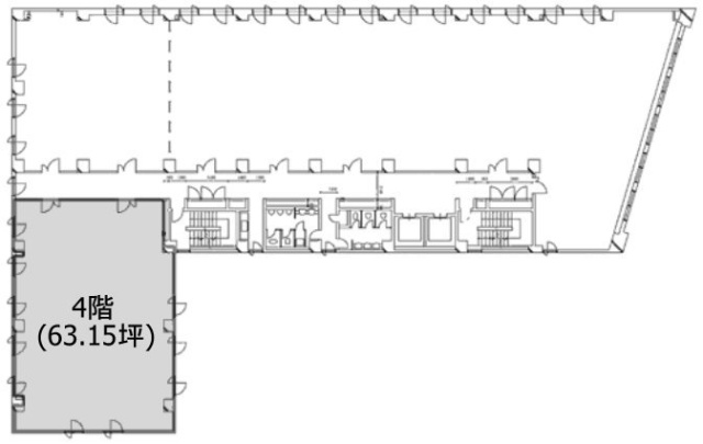 大樹生命町田ビル4F 間取り図