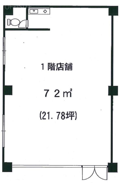 アクティブ代々木105 間取り図