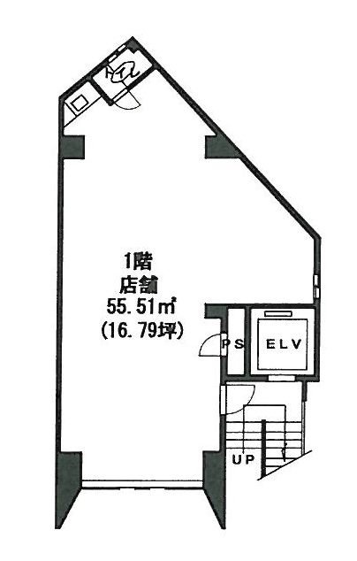 トミービル1F 間取り図