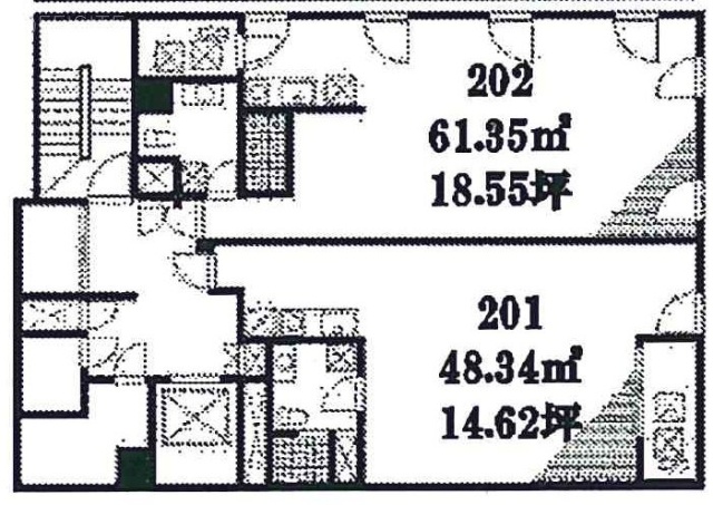 ASITIS芝202 間取り図