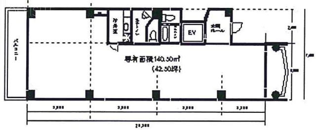 MKビル8F 間取り図