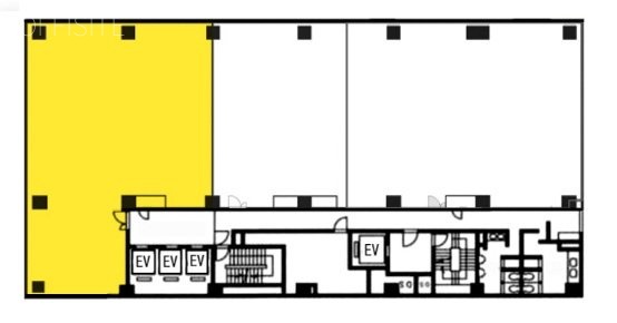 ONE SHINKAWA201 間取り図