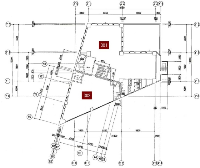 JESCO目黒ビル301 間取り図