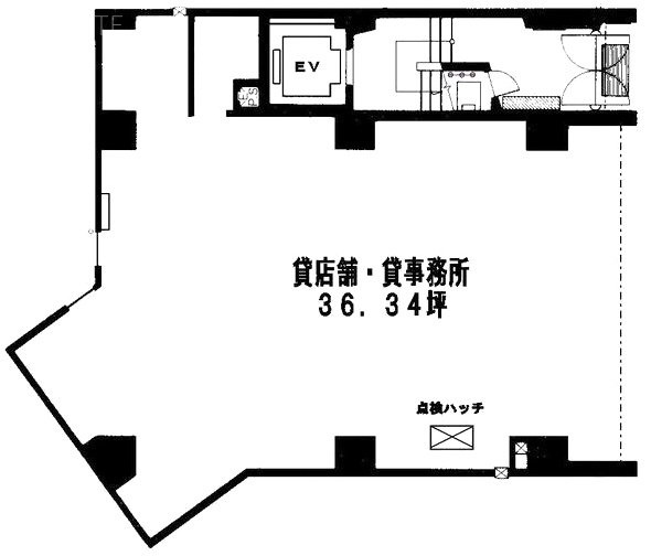 KSビル1F 間取り図