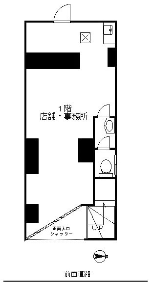 栄太樓駒込ビル1F 間取り図