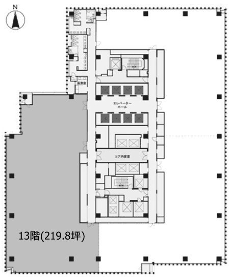 東急キャピトルタワーC 間取り図