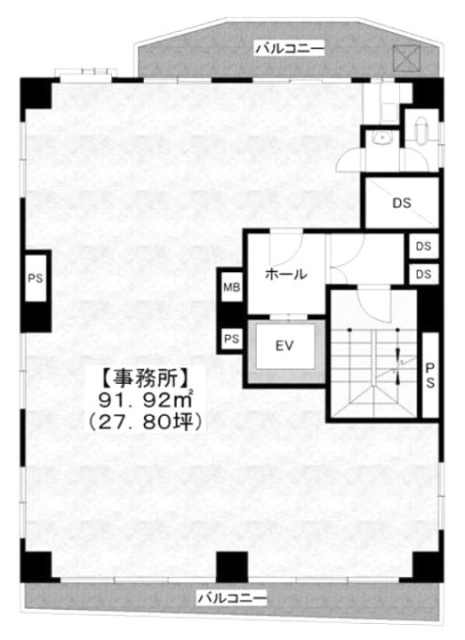 TMビル3F 間取り図