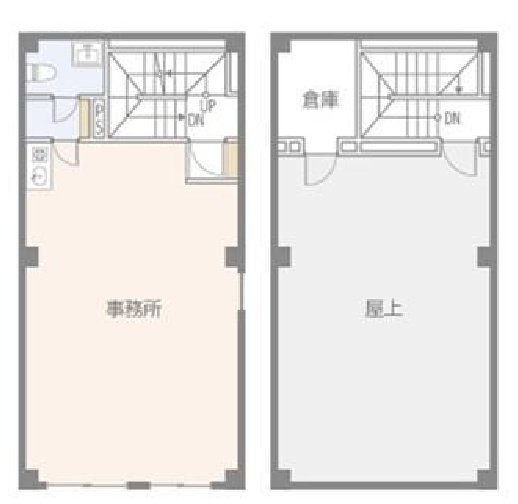 門前仲町Yビル5F～6F 間取り図