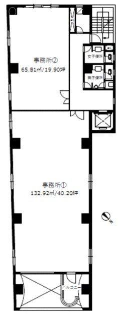 日本橋人形町スクエア2 間取り図