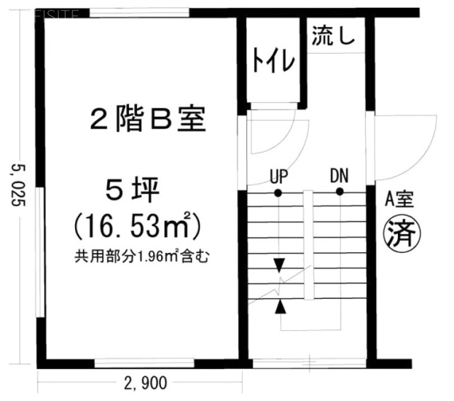 静和ビルB 間取り図