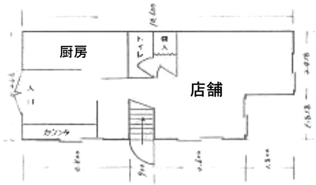 吉川ビル1F 間取り図