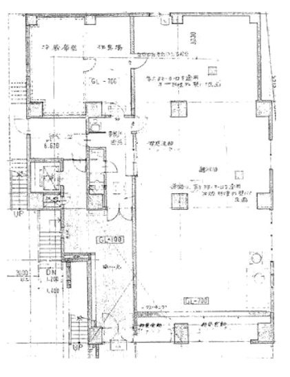 セジュール田町1F 間取り図