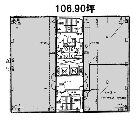 鶴屋町共同(SY)ビル1-2 間取り図