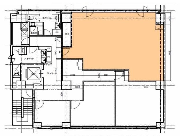 室町NSビル5F 間取り図