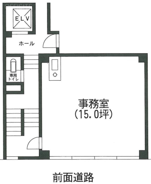 吉川ビル5F 間取り図