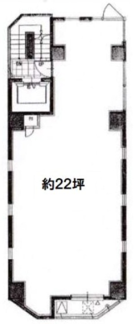 京城ビル3F 間取り図