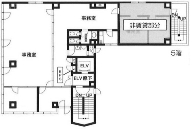 ACNJビル5F 間取り図