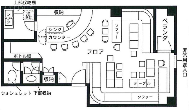 徳栄ビル602 間取り図