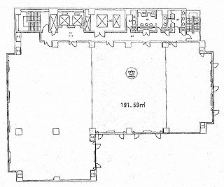 住友生命宝ビル3F 間取り図