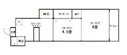 プラムアーク戸越2F 間取り図