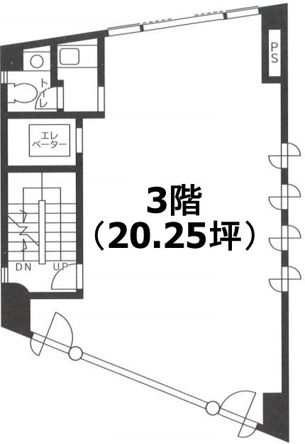 駒場友和ビル3F 間取り図