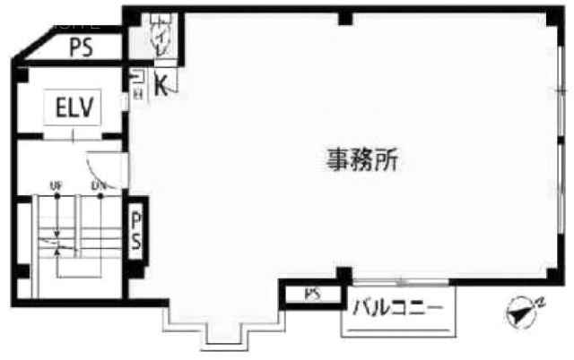 メイクⅡビル7F 間取り図