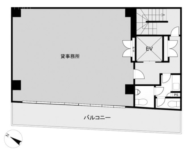 第33荒井8F 間取り図