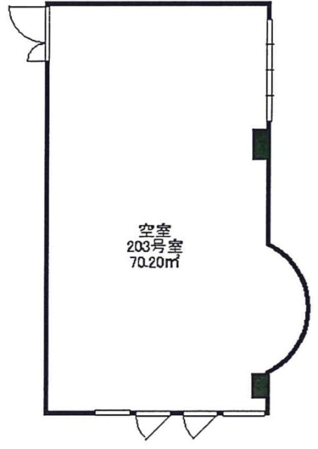 プレゾンビル203 間取り図