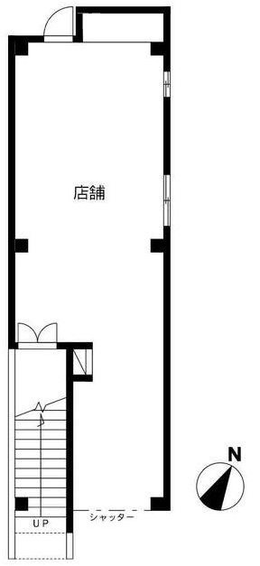 高橋ビル1F 間取り図