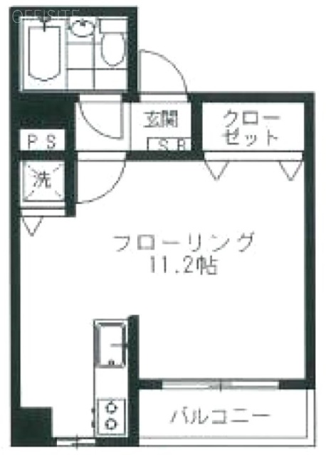 スターフィールド桜台302 間取り図