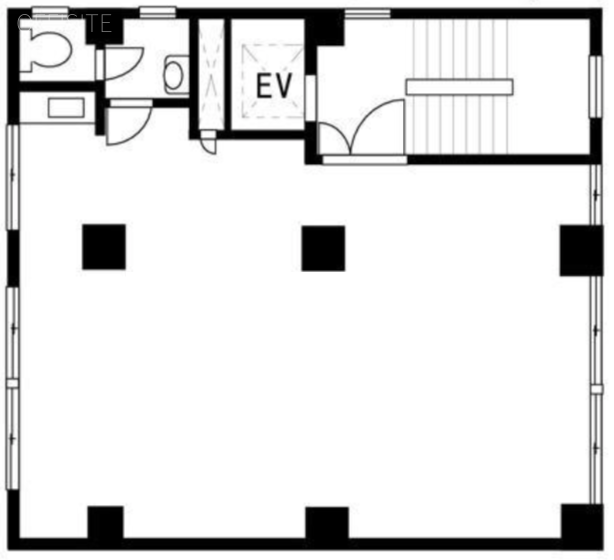 渋谷MMIビル2F 間取り図