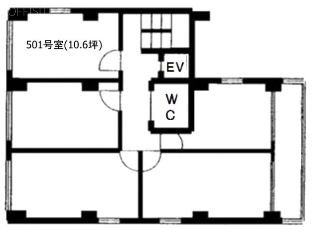 大秀ビル501 間取り図