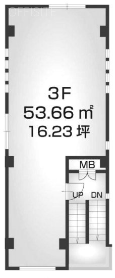西麻布ビル3F 間取り図