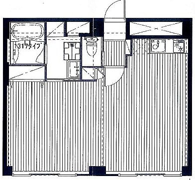 トーア文京マンションビル716 間取り図