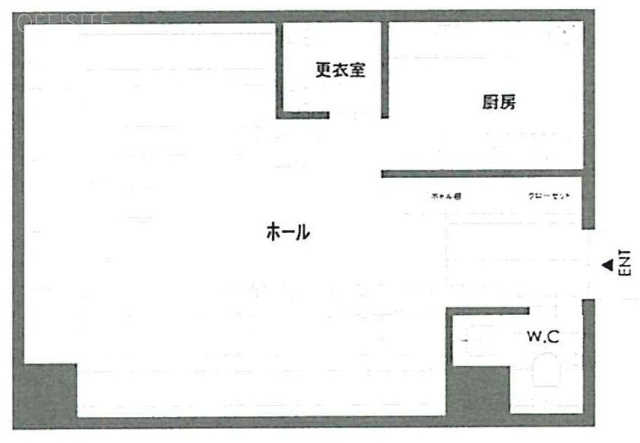 ニューシティ21ビル312 間取り図