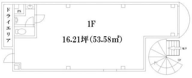 EVE三軒茶屋ビル1F 間取り図